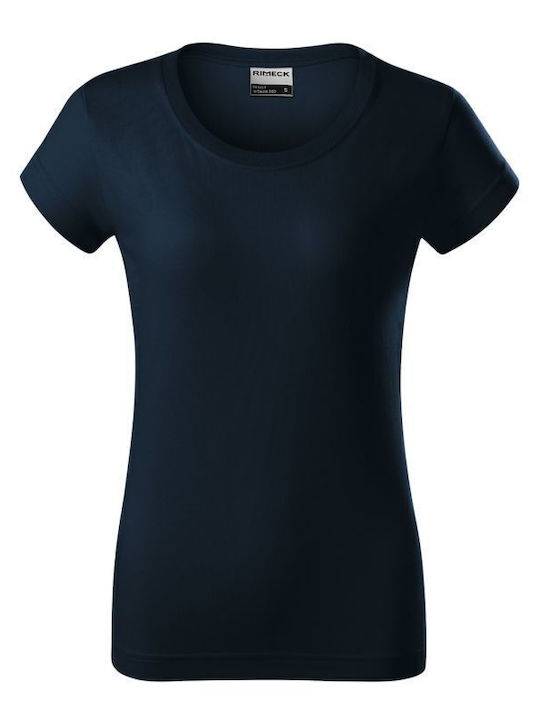 Rimeck Γυναικείο Διαφημιστικό T-shirt Κοντομάνικο σε Navy Μπλε Χρώμα