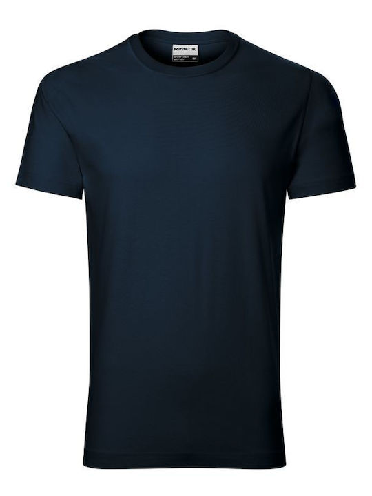 Rimeck Men's Short Sleeve Promotional T-Shirt Navy Blue