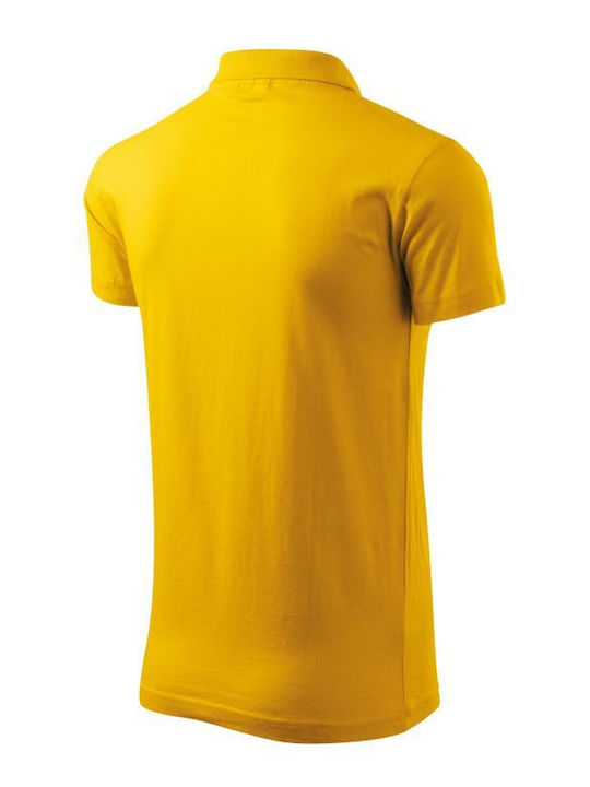 Malfini Men's Short Sleeve Promotional Blouse Yellow