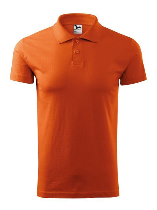 Malfini Men's Short Sleeve Promotional Blouse Orange