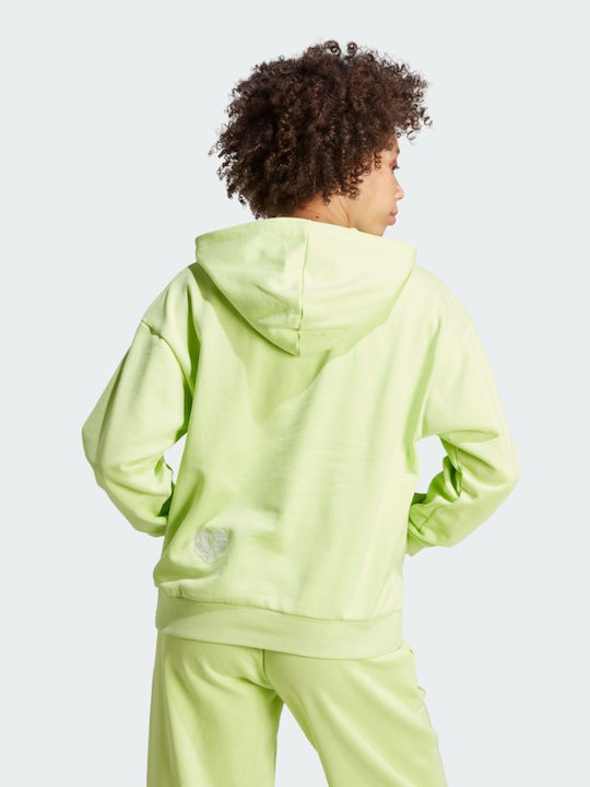 adidas Sweatshirt Green with Hood