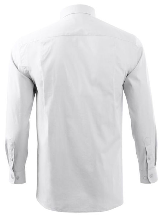 Malfini Men's Shirt Long Sleeve White