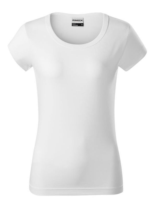 Rimeck Women's Short Sleeve Promotional T-Shirt White