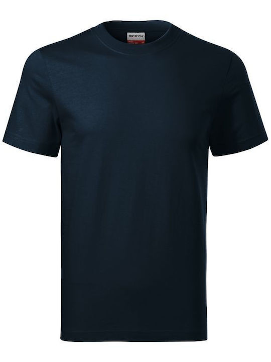 Rimeck Men's Short Sleeve Promotional T-Shirt Navy Blue