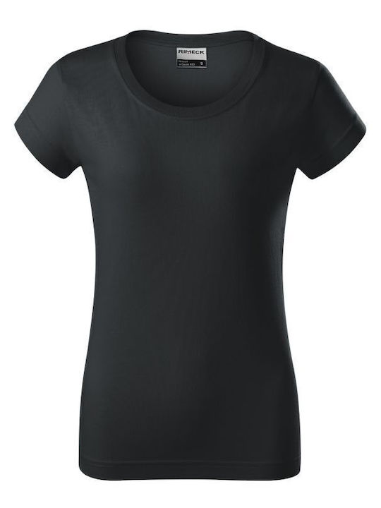 Rimeck Werbe-T-Shirt in Schwarz Farbe