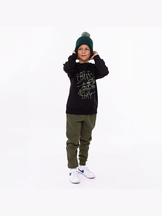 Funky Kids Sweatpants Set Black 2pcs