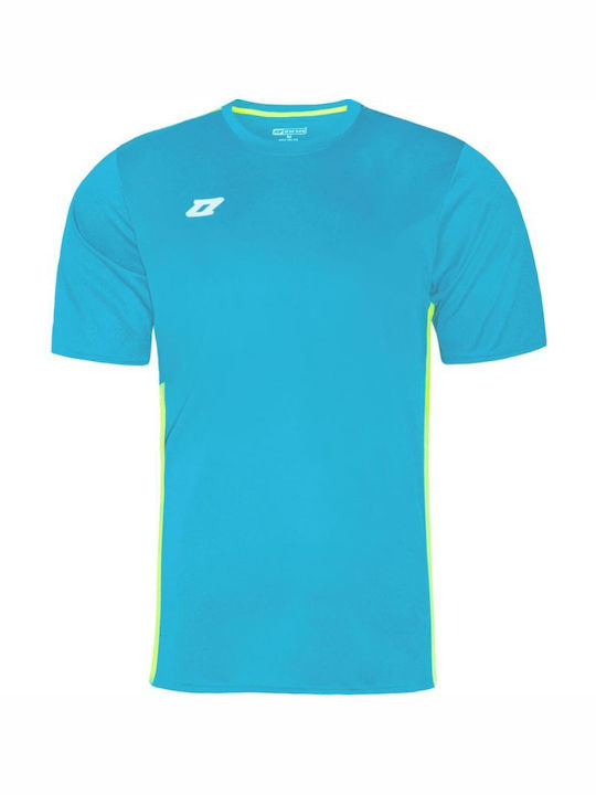 Zina Men's Athletic T-shirt Short Sleeve Turquoise