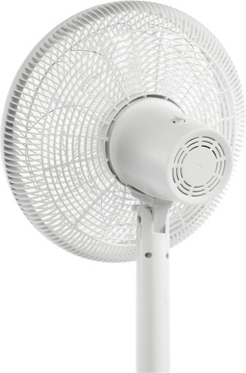 IQ Swift Ανεμιστήρας Ορθοστάτης 70W Διαμέτρου 35cm Λευκός