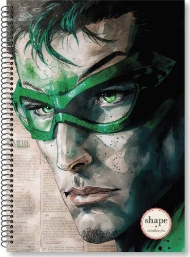 Shape Notebooks Σπιράλ Τετράδιο Ριγέ Β5 30 Φύλλων Heroes (Διάφορα Σχέδια)
