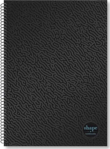 Shape Notebooks Σπιράλ Τετράδιο Ριγέ Α4 60 Φύλλων 2 Θεμάτων (Διάφορα Σχέδια)