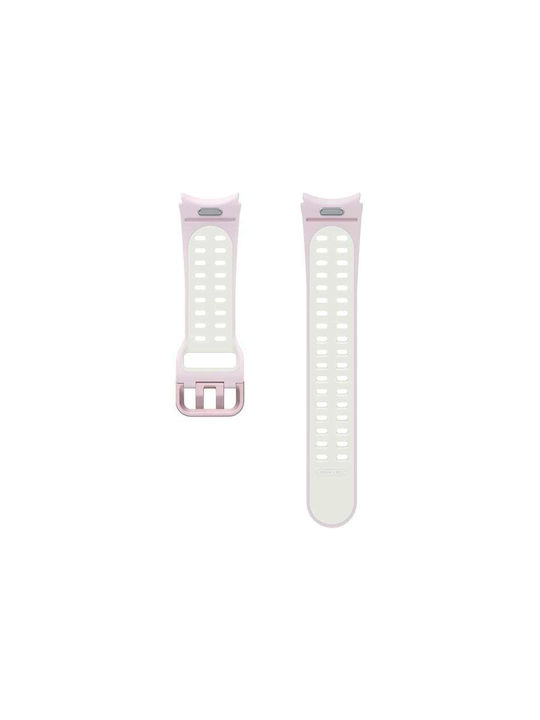 Samsung Λουράκι Σιλικόνης Lavender/White (Samsung Galaxy Watch 5/6)