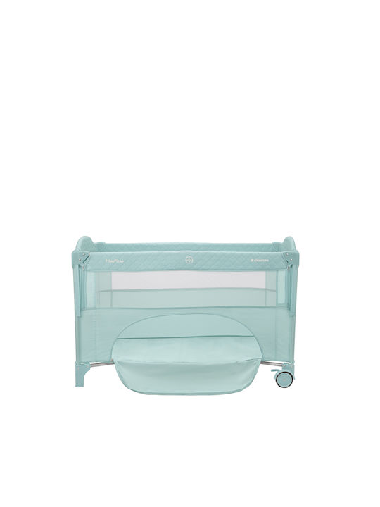 Kikka Boo Milky Way Playpen 2 Levels with Mattress Green 125x65cm