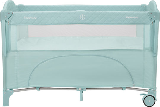 Kikka Boo Milky Way Playpen 2 Levels with Mattress Green 125x65cm