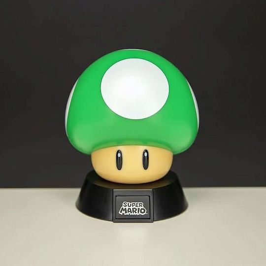 Paladone Kids Decorative Lamp Nintendo Super Mario Mushroom Mini Green