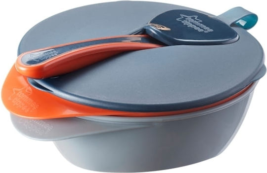 Tommee Tippee Baby Food Bowl Easy Scoop Bowl made of Plastic Black 2pcs