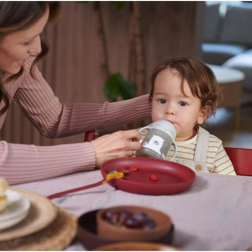 Lovi Baby Kinder-Essgeschirr-Set Rot 3Stück