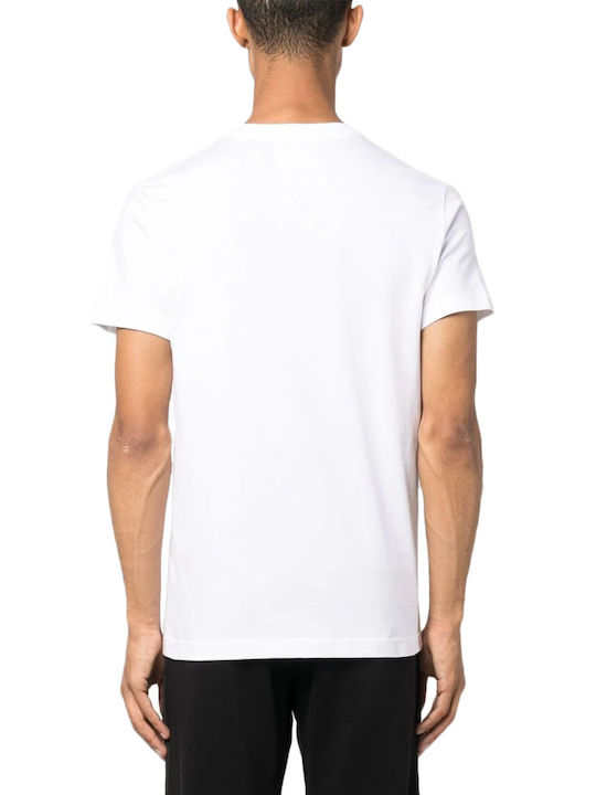 Versace T-shirt Bărbătesc cu Mânecă Scurtă White