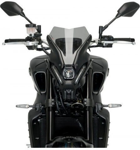 Puig Naked Motorcycle Windshield & Windscreen Tinted Visor for Yamaha MT-09 20644F