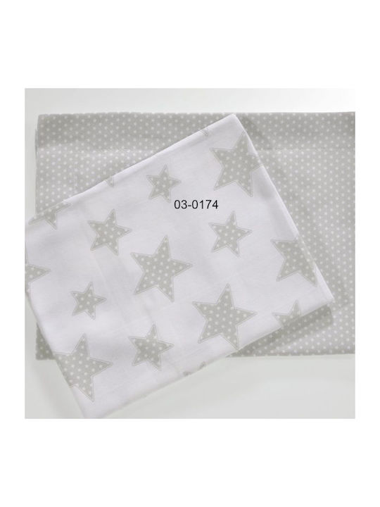 Down Town Home Swaddle Blanket 768 White 80x80cm