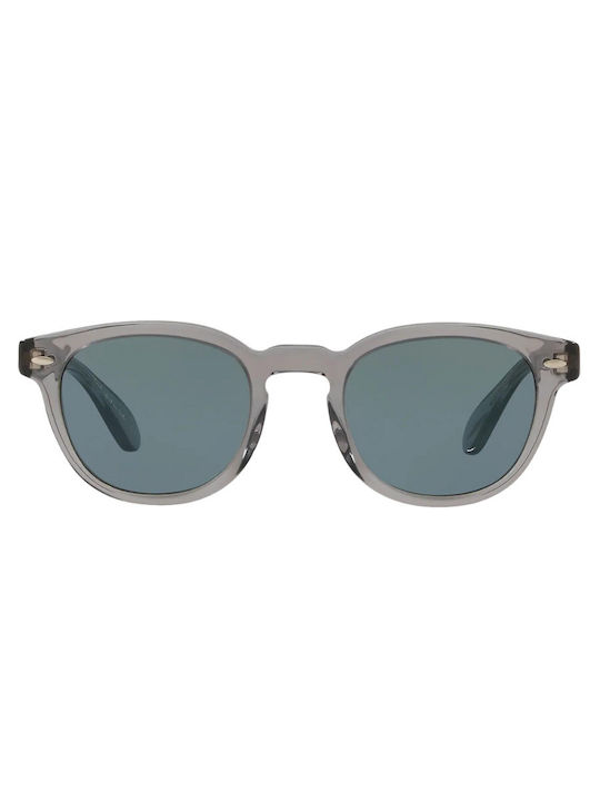 Oliver Peoples Sheldrake Унисекс Слънчеви очила с Сив Рамка и Сив Леща