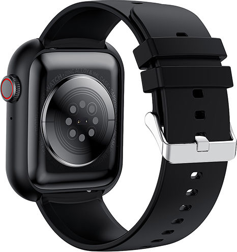 Egoboo GW41 Aluminium Smartwatch with Heart Rate Monitor (Black)