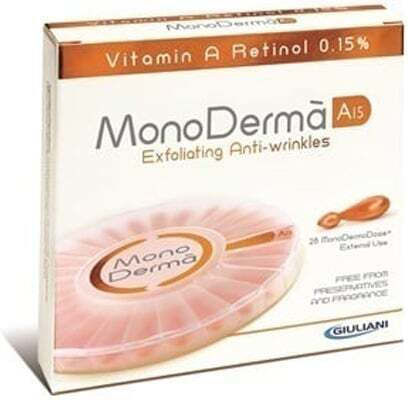 PharmaQ Monoderma A15 28amps Moisturizing & Anti-aging Serum Face with Retinol for Firming & Acne