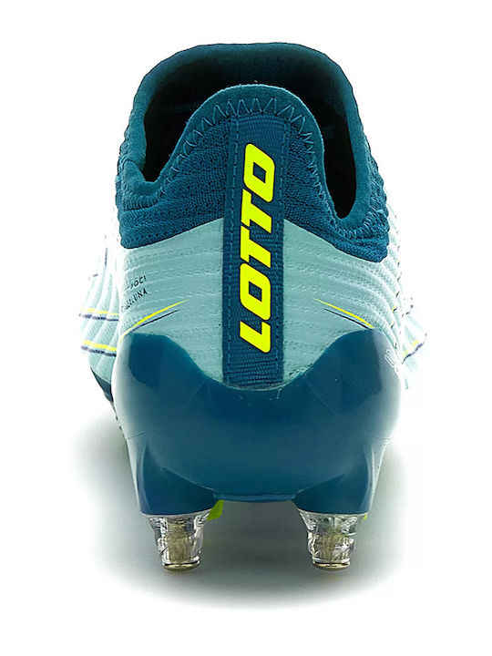 Lotto Low Football Shoes with Cleats Green