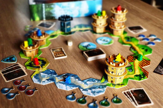 Brettspiel Wandering Towers für 2-6 Spieler 8+ Jahre (EN) Capstone Games