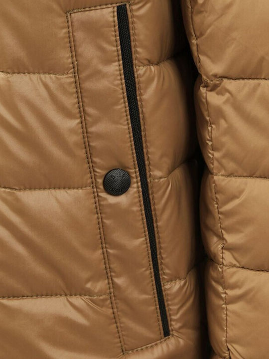 Hugo Boss Men's Winter Jacket Brown