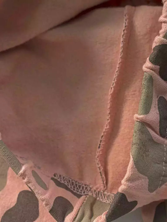 Kinder-Set mit Leggings Winter 2Stück Rosa