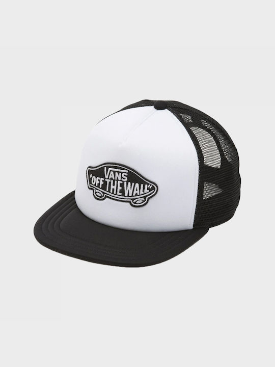 Vans Classic Patch Curved Bill Trucker Cap White