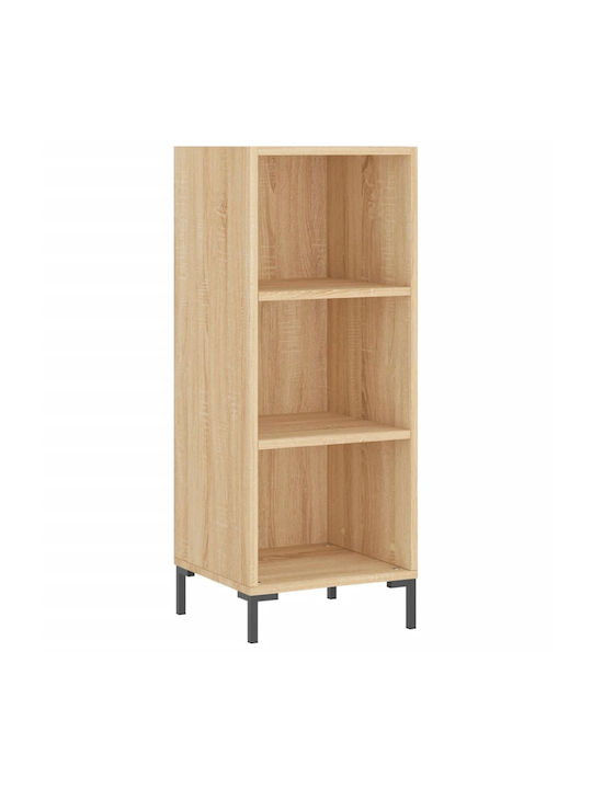 Shelving Unit Floor Beige 34.5x32.5x90cm