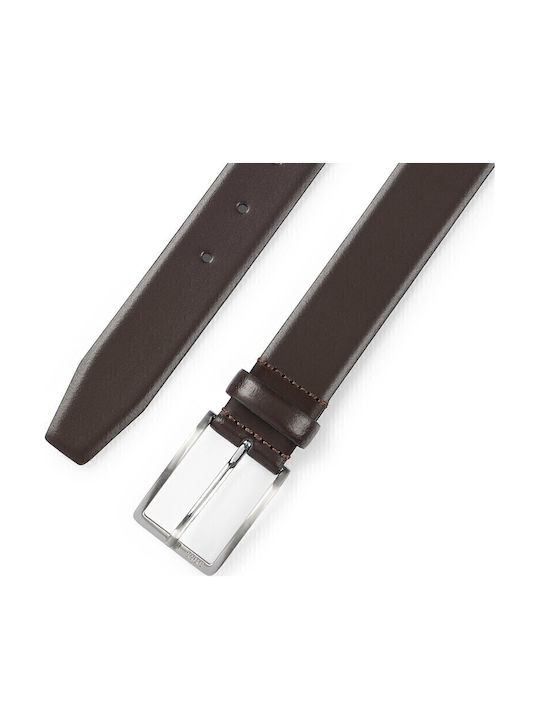 Erman Men's Belt Leather Brown