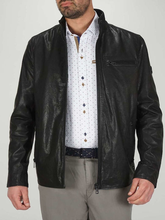 Lederjacke Jacke Schwarz