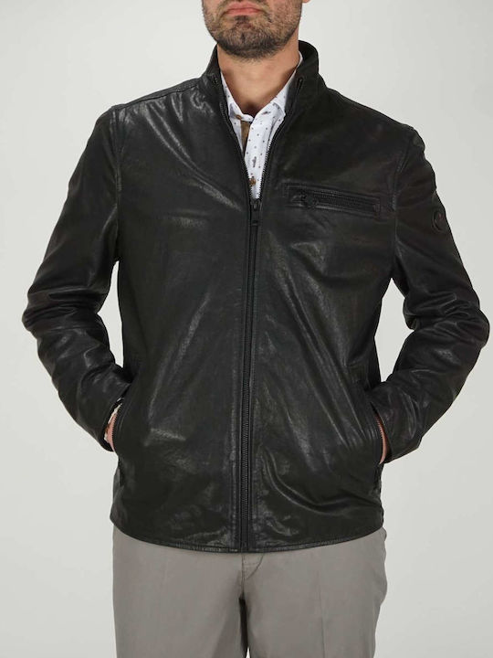 Lederjacke Jacke Schwarz