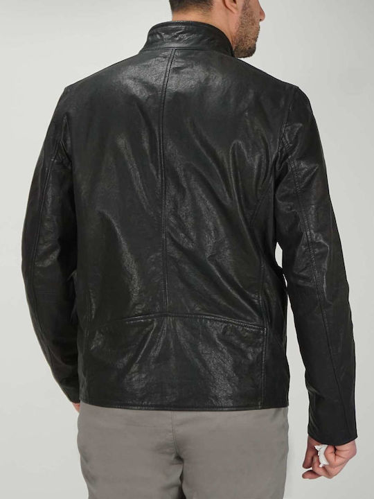 Lederjacke Jacke Schwarz