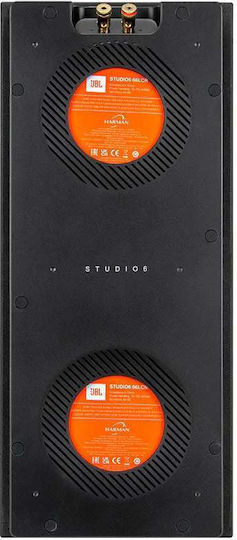 JBL Studio 66LCR Εντοιχιζόμενο Ηχείο 50W (Τεμάχιο) Μαύρο