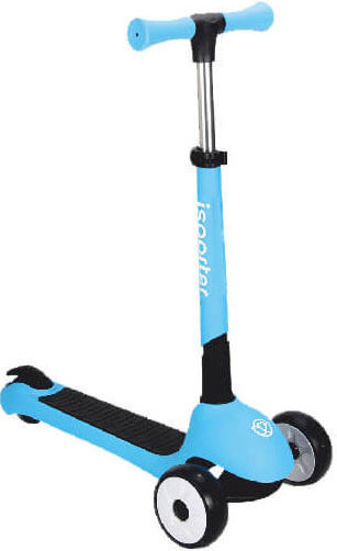 Bebe Stars Kids Scooter Foldable iSporter Pro 3-Wheel Blue