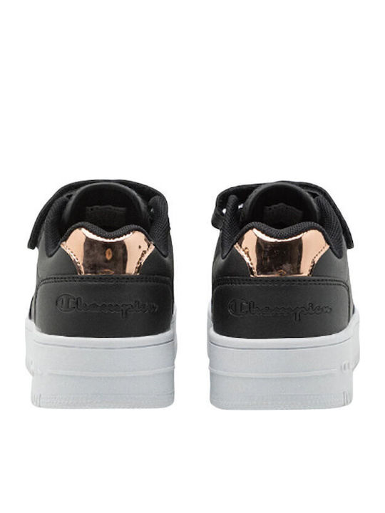 Rebound Kids Sneakers with Scratch Black