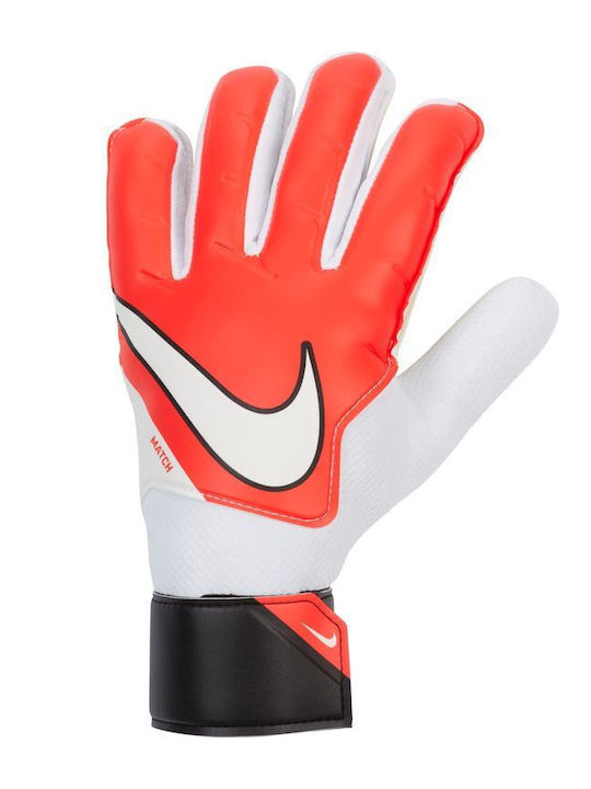 Nike Match Γάντια Τερματοφύλακα Ενηλίκων Κόκκινα