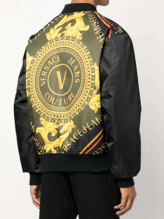 Versace Jacke Bomber Schwarz
