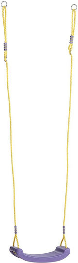 Blue Rabbit Hanging Plastic Kids Swing 255x255cm for 3+ Years Lilac