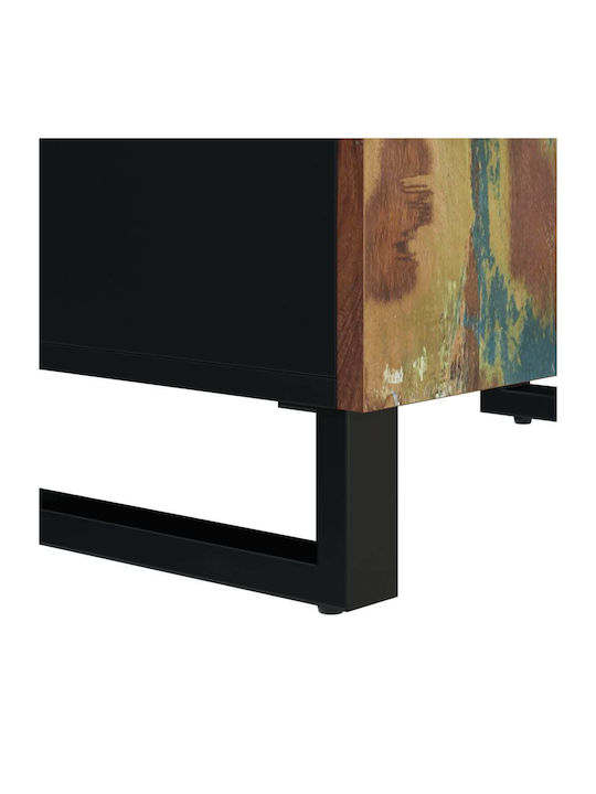 Bufet din Lemn Masiv Multicolor 60x33x75cm