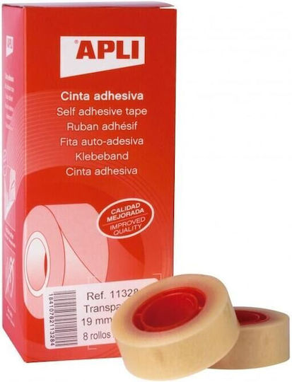 Apli Σελοτέιπ 12mm x 33m Διάφανο