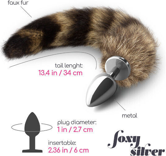 Crushious Anal Plug Silber