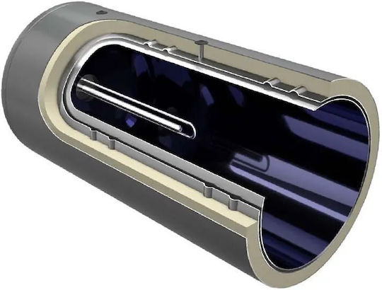 Calpak Mark 5 Încălzitor solar de apă 300 litri Sticlă Dublă acțiune cu colector orizontal de 3 metri pătrați