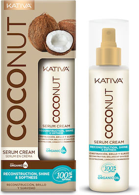 Kativa Coconut Cream Serum Smoothing for All Hair Types 200ml