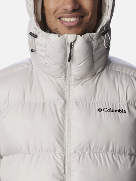 Columbia Men's Winter Parka Jacket Beige