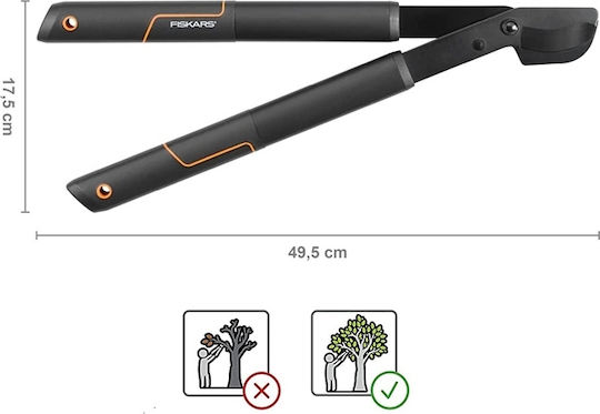 Fiskars 112160102 Bypass Lopper 50cm for branches up to 35mm