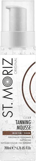 St. Moriz Tanning Self Tanning Mousse for Face and Body Medium / Dark 200ml